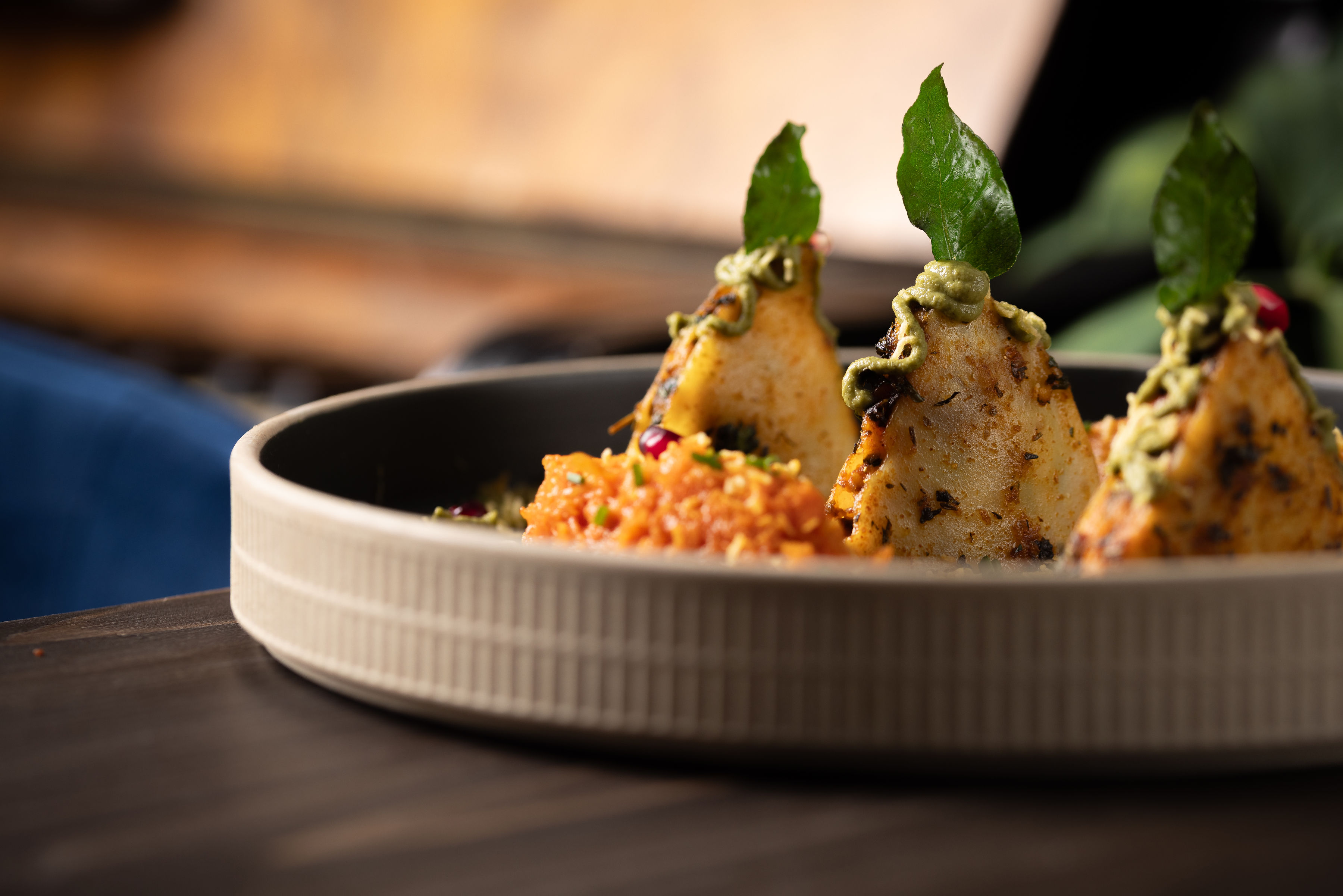 Reserve a table at Késarum — modern Indian fine dining in Southampton